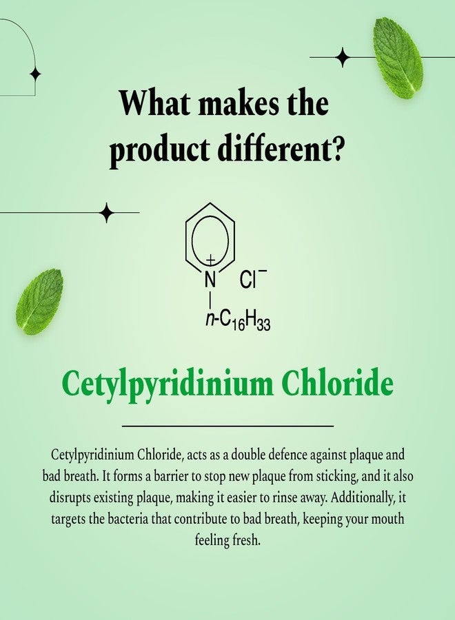 Perfora Classic Mint Toothpaste - 250g (125g X 2) | Enamel Safe Teeth Whitening Toothpaste for Men & Women | For Strong & White Teeth | SLS, Titanium Dioxide & Sodium Saccharin Free | Pack Of 2 - Image 4